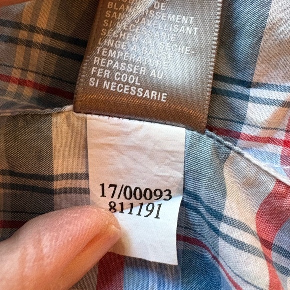 Onward Reserve men’s plaid short sleeve button down shirt- men’s medium - Picture 8 of 15